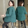 JCG-57新款韩版秋冬季百搭妈妈棉衣外套宽松羽绒小棉袄 商品缩略图1