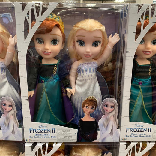 Disney Frozen 2 迪士尼冰雪奇缘公主娃娃卡通玩偶套装 商品图1