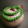 苹果绿色碧玉珠子项链 商品缩略图5