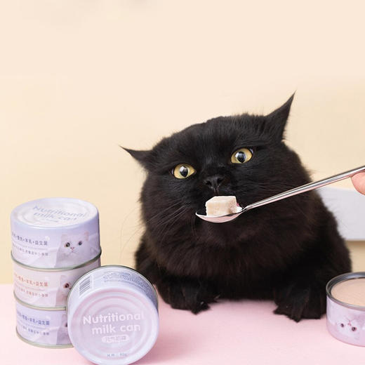 【奶糕罐】尾巴生活元气猫咪慕斯细腻成幼猫奶糕罐80g 商品图1