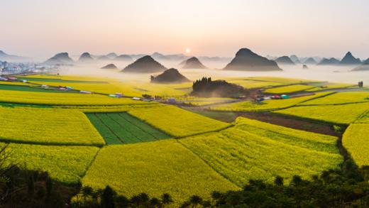 云南油菜花海A线——建水•元阳梯田•东川红土地•碧色寨•城子古村•罗平油菜花海9天 商品图0