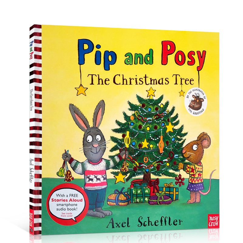 【圣诞绘本送音频】Pip and Posy The Christmas Tree 波西和皮普 圣诞树    节日启蒙绘本