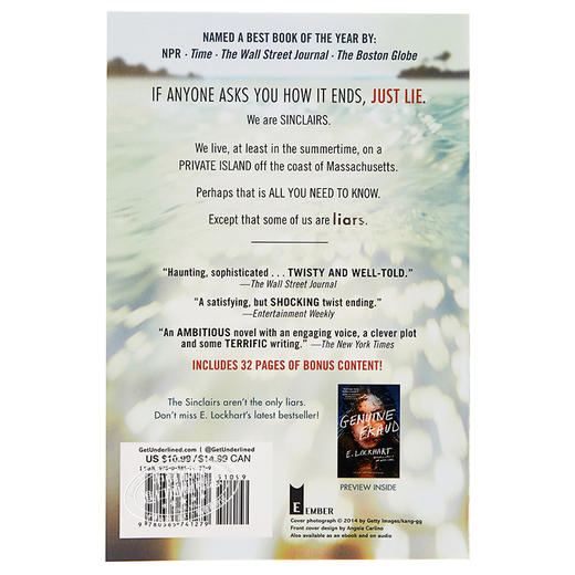 【中商原版】说谎的人 英文原版 We Were Liars E.Lockhart 小说 商品图1