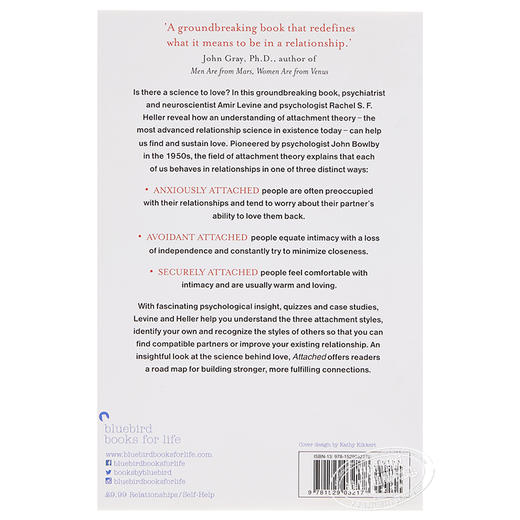 【中商原版】读懂恋人心 : 如何在未知中相爱，在懂得后相守 英文原版 豆瓣高分 Attached 商品图1