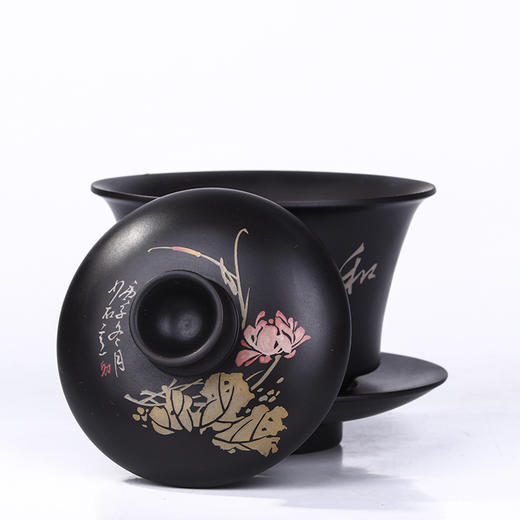 段栗(少石) 盖碗 商品图0