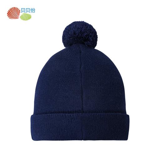 贝贝怡男女宝宝毛线帽小孩雪人绅士帽针织套头帽 商品图6