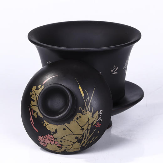 段栗(少石) 盖碗 商品图1