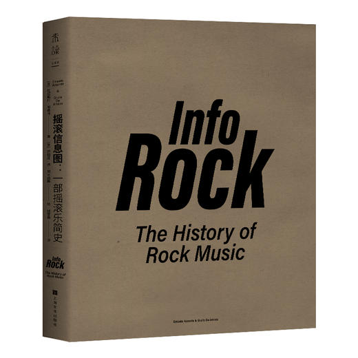 摇滚信息图：一部摇滚乐简史（囊括披头士、大卫·鲍伊、涅槃、蠢朋克等42组音乐人，新奇好看的图解摇滚史） 商品图3