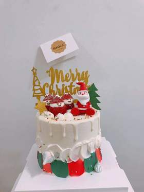 狮子家-圣诞甜品 圣诞节主题生日蛋糕 纪念日蛋糕 聚会 仪式感必备