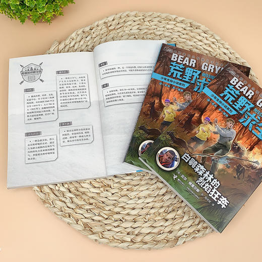 荒野求生少年生存小说系列：拓展版《白鹗森林的烈焰狂奔》 商品图2