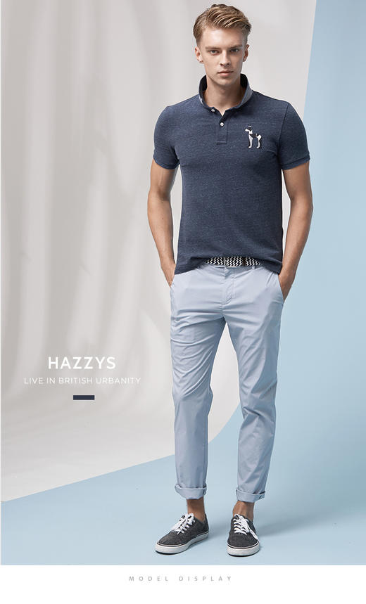 H@ZZYS COOLMAX薄款 后兜小标 休闲长裤 特惠 Z-6381 商品图1