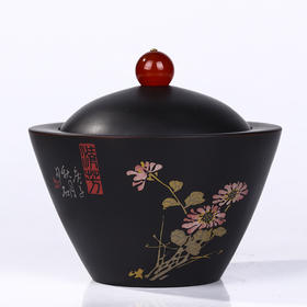 段栗(少石) 掌上茶罐