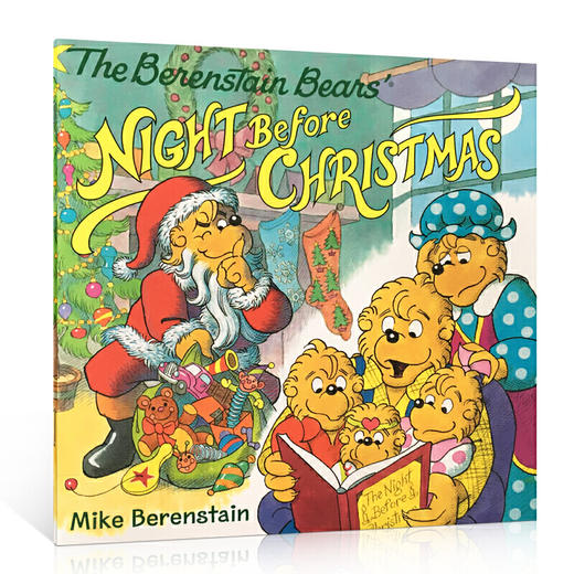 【圣诞绘本】Berenstain Bears’ Night Before Christmas贝贝熊的圣诞平安夜 商品图0