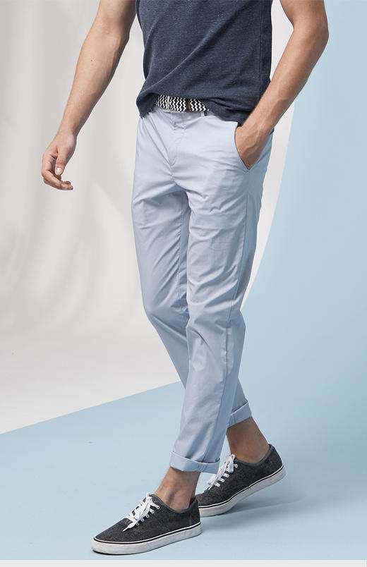 H@ZZYS COOLMAX薄款 后兜小标 休闲长裤 特惠 Z-6381 商品图3