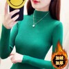 PDD-加绒加厚半高领毛衣打底衫 商品缩略图2