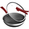 德国康巴赫炒锅炒菜锅316L不锈钢炒锅32cm经典红双面花纹 JQR 商品缩略图5