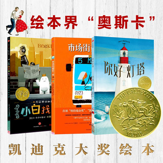 凯迪克大奖套装（套装3册）马特·德拉培尼亚等著 绘本 凯迪克大奖 中信出版童书 正版书籍 商品图2