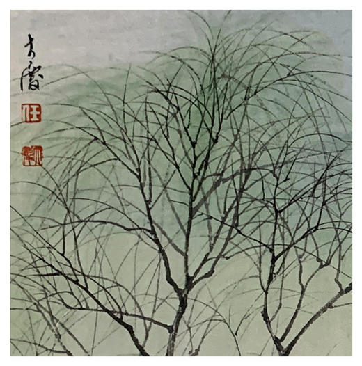 任大庆-真迹-山水画《山 水》 客厅 玄关 书房 办公室 商品图1