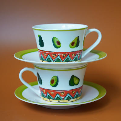 【大胆张扬 生机勃勃】TaDah突然间 墨西哥牛油果系列 下午茶杯碟茶壶茶杯套装 商品图8