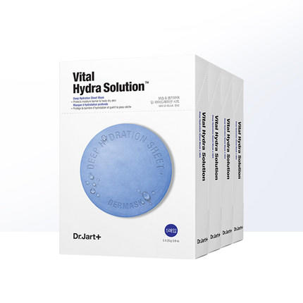 3盒装 韩国dr.jart+蒂佳婷药丸面膜蓝色 每盒5片 商品图3