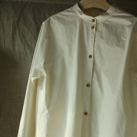 之如初 立领白衬衫 商品图2