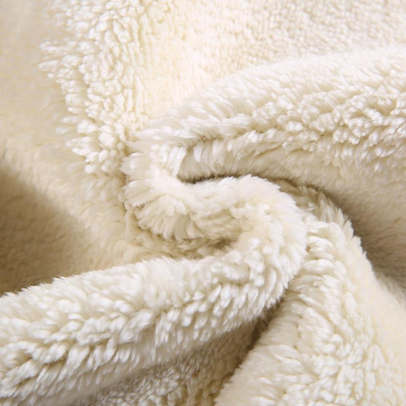 pdd-nzysl201207新款时尚气质休闲宽松高腰仿羊羔绒加绒加厚保暖卫裤t