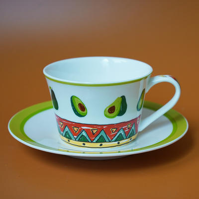 【大胆张扬 生机勃勃】TaDah突然间 墨西哥牛油果系列 下午茶杯碟茶壶茶杯套装 商品图5