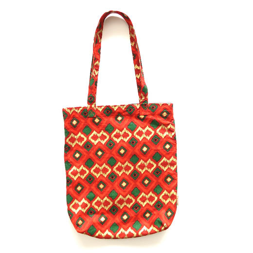 HUGOJIRO经典单肩包插画圣诞烫金菱纹 商品图0