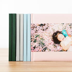 米莫印品 布艺好翻书，支持180度平摊，1000+版式可选，可放几百张照片