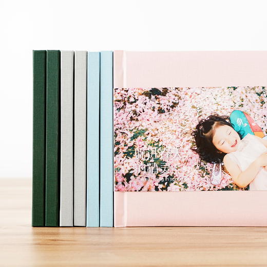 米莫印品 布艺好翻书，支持180度平摊，1000+版式可选，可放几百张照片 商品图0