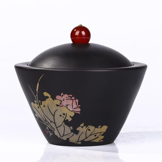 段栗(少石) 掌上茶罐 商品图3