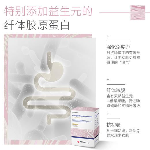 澳洲ARRAVITE 香草味 益生元水解胶原蛋白肽粉 商品图1