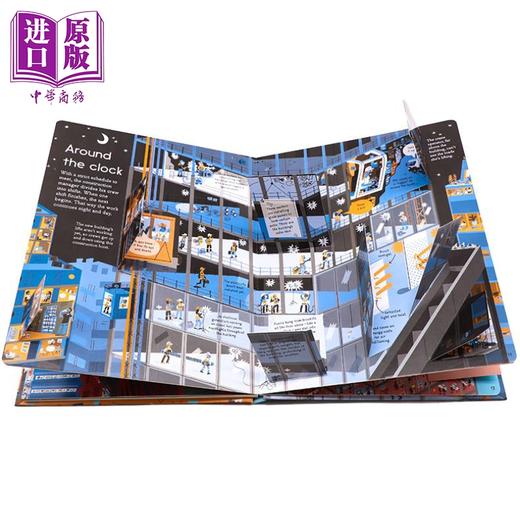 【中商原版】Lift-the-flap Construction Demolition 尤斯伯恩翻翻学 建筑与拆卸 儿童科普绘本翻翻书 纸板书 英文原版 商品图3