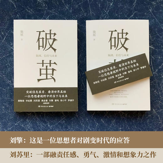 破茧 施展 著 突破信息茧房看清世界真相社会学社科书籍 畅销书枢纽作者新作 罗振宇等推荐 商品图3