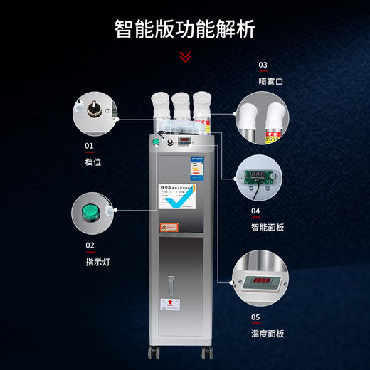 华畜 移动人员通道消毒机 红外感应控制 多种喷雾方式 真正的304不锈钢 多种规格可选 智能超声波人员喷雾消毒机 商品图1