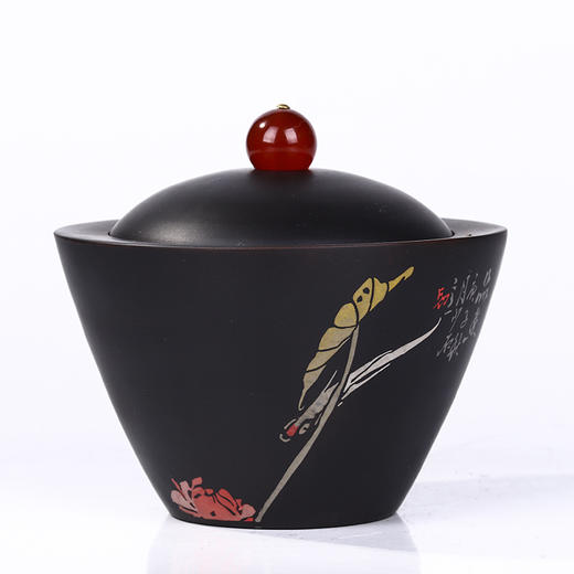 段栗(少石) 掌上茶罐 商品图4