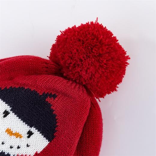 贝贝怡男女宝宝针织套头帽毛线帽 商品图5