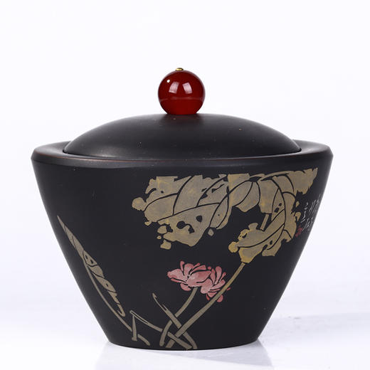 段栗(少石) 掌上茶罐 商品图0