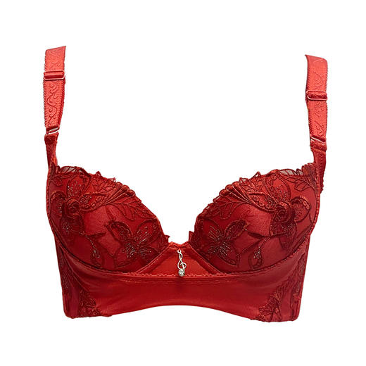 皇家丽美调整型收副乳聚拢厚款文胸有钢圈美背文胸防下垂上托W033-3「超低价秒杀不退不换！介意慎拍！」 商品图0