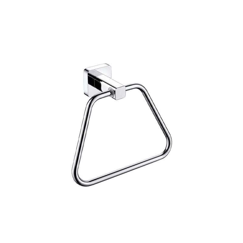 大信卫浴五金  不锈钢色梯形毛巾环DX- 6757AL