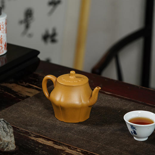 龙德堂陶艺 汤宣武制 《葵彦》 原矿黄金段 260cc 库存请咨询客服 商品图0