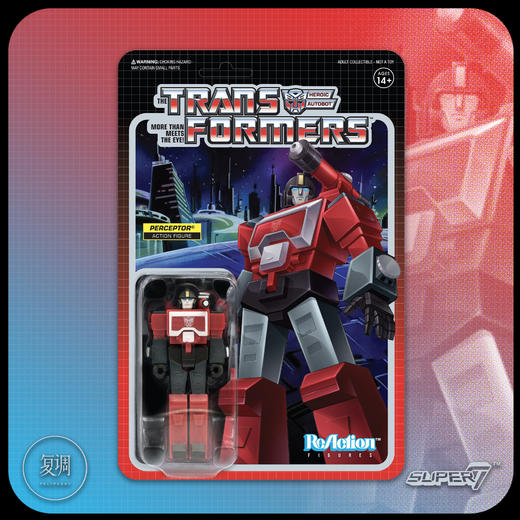 现货 Super7 变形金刚 Transformers 系列3 复古挂卡摆件 商品图2