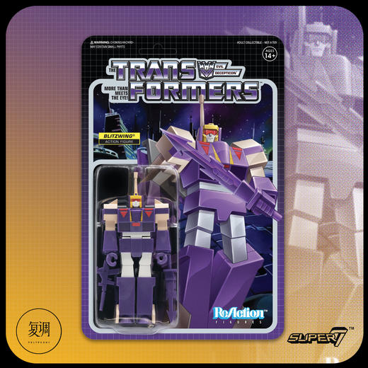 现货 Super7 变形金刚 Transformers 系列3 复古挂卡摆件 商品图4