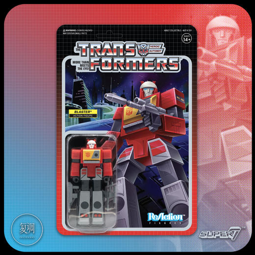 现货 Super7 变形金刚 Transformers 系列3 复古挂卡摆件 商品图3
