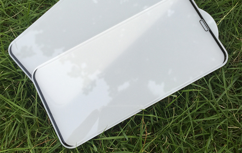 适用iphonex大视窗无边钢化膜苹果xr大弧非全屏手机膜xsmax隐形膜