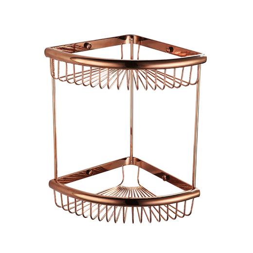 大信卫浴五金 金色双层网篮 DX- 8015-2M 商品图0