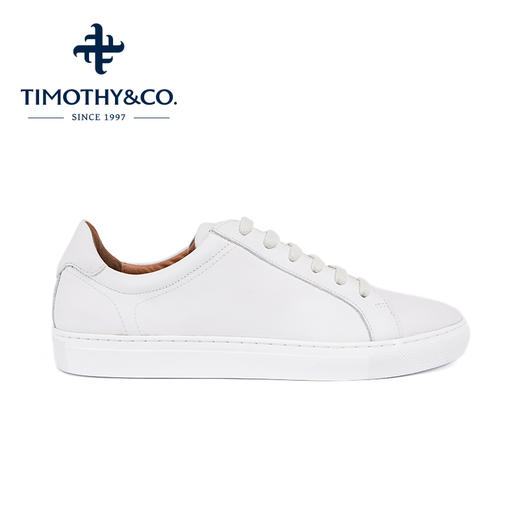 迪迈奇2020新款休闲皮鞋四季鞋鞋子透气男鞋小白鞋运动板鞋 商品图0