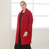 METTE羊绒世家2020秋冬女士中长款羊毛大衣纯色加厚保暖风衣外套 商品缩略图1