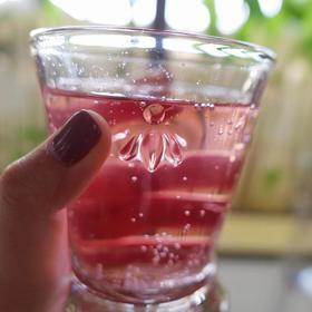 法国La Rochère蜜蜂系列宽口高脚酒杯果汁杯水杯