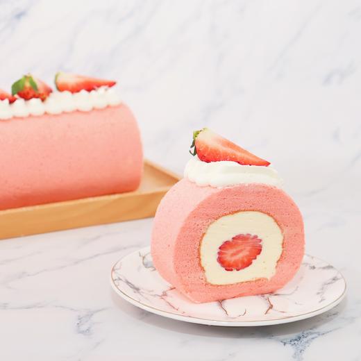 粉粉草莓蛋糕卷（需要提前1天下单满138元限定区域包送） 商品图1